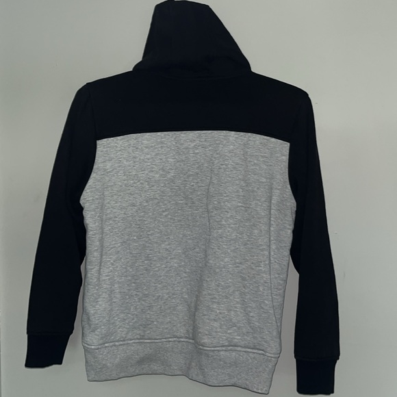 Color Block George Heavy Sherpa Lined Zip Up Hooded Sweatshirt - Picture 8 of 8